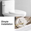 Toilet Tank Lever, Replacement Water Tank Flush Handle with Straight