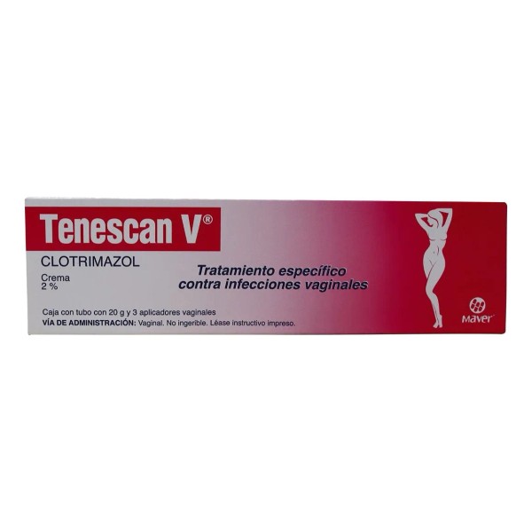 Tenescan-v Crema 2% Tubo C/20 G. Y 3 Aplics.