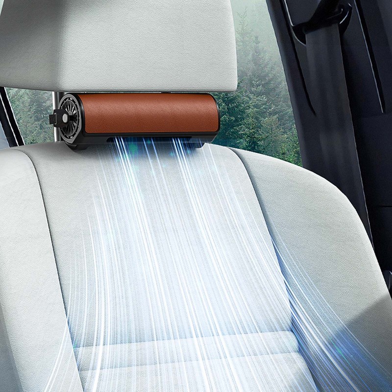 Car Seat Ventilation Fan USB Cooling Fan Air Circulation Electric
