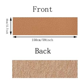 PXBBZDQ Leather Repair Tape,15.74×59 inch Self Adhesive Leather Repair Patch,Leather Repair Kit for Car Seat,Leather Patches for Sofas…