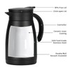 Olerd 25oz Thermal Coffee Carafe with Ceramic Coating, Stainless Steel