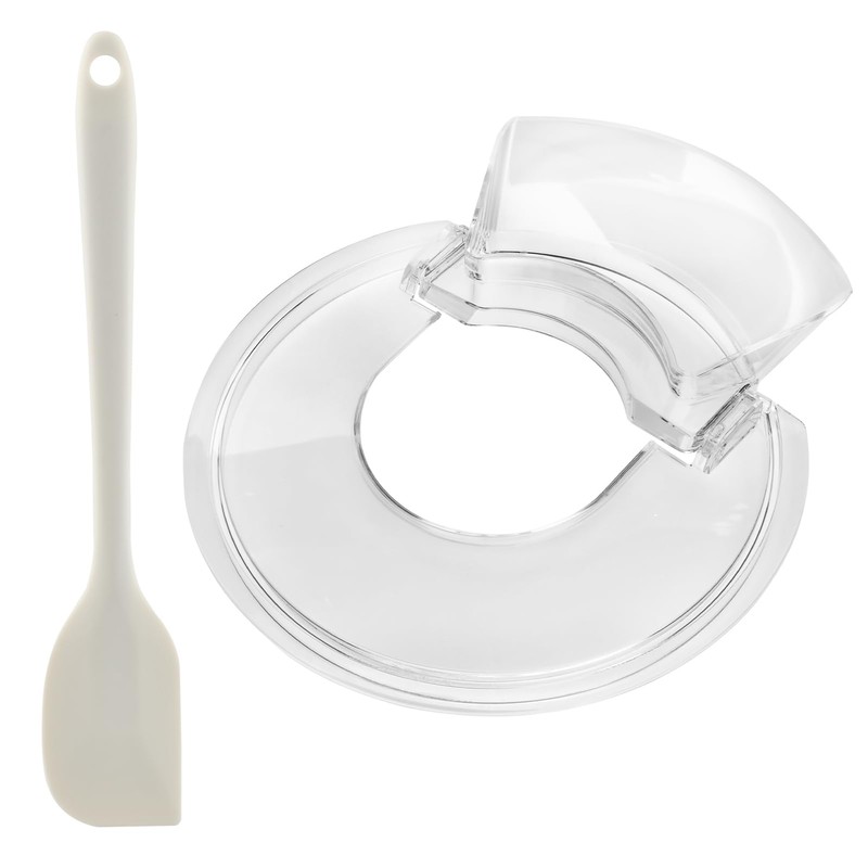 Pouring Shield for Kitchen-Aid 4.5-5 Quart Tilt-Head Stand Mixer, Removable