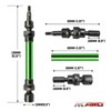 RCAWD 4X Slider Front/Rear Drive Shaft Set for 1/10 Arrma