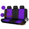 Flying Banner Rear Bench car seat Covers car seat Protectors