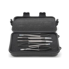 Surgical Practice Stainless Steel Precision Needle Set Micro Surgery Hand Holding Tool Pruning Blade Shears Tweezers Set of 5