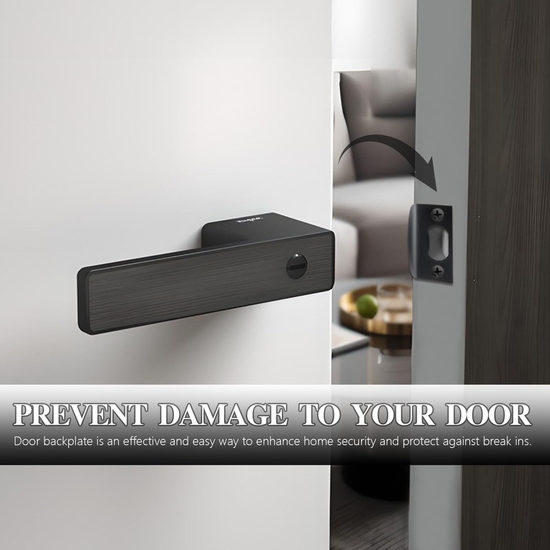 10PCS Latch Strike Plate, Door Strike Plate, Strike Plates for