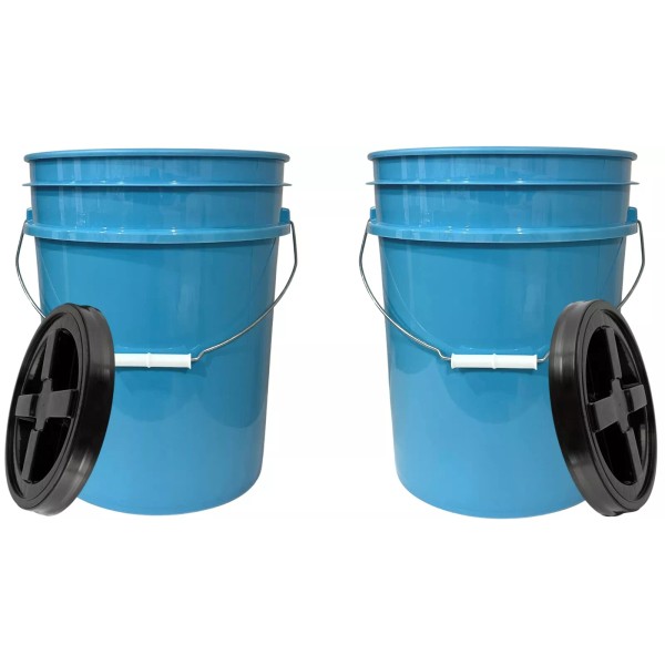 House Naturals 5 Gallon Food Grade BPA Free Bucket Pail-