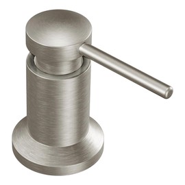 Moen Deck Mounted Lotion or Soap Dispenser for Kitchen Sink, Spot Resistant Stainless, 3942SRS