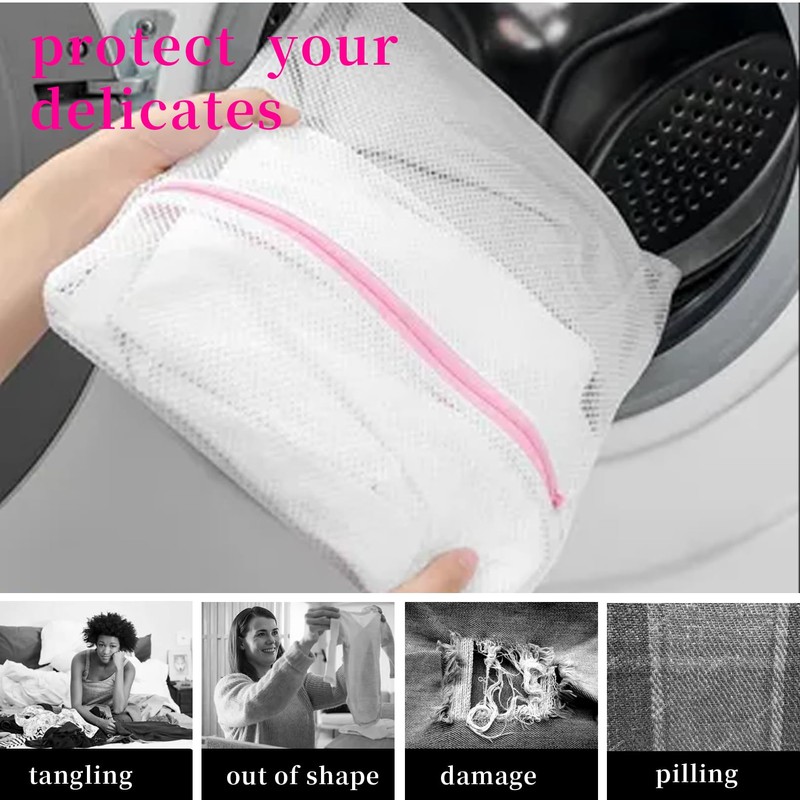 Mesh Washing Bags for Laundry,Bra Shoe Sock Trainer Net Delicates