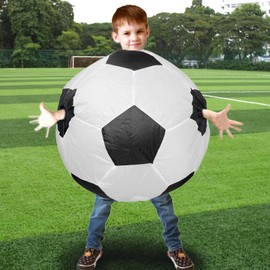 Inflatable Costume - Soccer-Shaped Inflatable Suit | Uniform for Cosplay Outfits Men Women Themed Birthday Parties Comic Cons