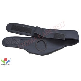 AZAORY Sports Neoprene Ostomy belt - Stoma Bag Belt - Colostomy belt (Size 4 = 37” to 40” Inches, Right Side Stoma)