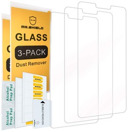 Mr.Shield [3-PACK] Designed For LG G8 ThinQ [Tempered Glass] Screen Protector with Lifetime Replacement