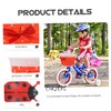 Garneck Children Bicycle Basket Bike Handlebar Bell Bicycle Front Basket