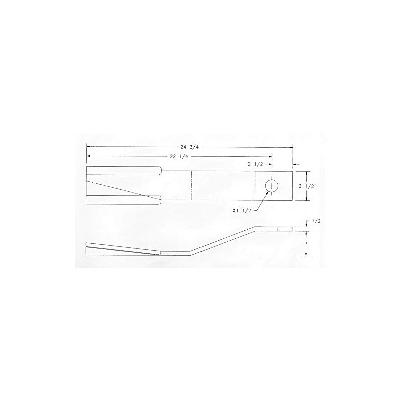 Rancher Supply 750787 Terrain King Blade Pair