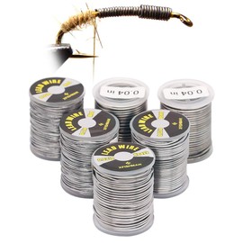 Fly-Tying-Lead-Wire-Fly-Tying-Material- Fly-Fishing-Supplies-Accessories (3 Size Assortment 6 Pack)