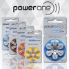 10 Packs (60 Batteries) Power One Cochlear Implant Batteries! 60