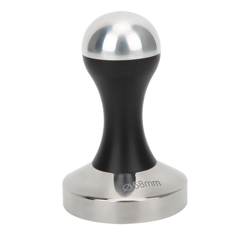 58mm Bottom Stainless Steel Coffee Tamper with Frosted Handle Coffee