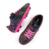 brooman Kids Firm Ground Soccer Cleats Girls Football Cleats with
