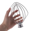 Poweka K45WW Stainless Steel Whisk for KitchenAid