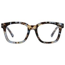 To the Max Progressive Oversized Blue Light Blocking Glasses- Blue Quartz +2.00