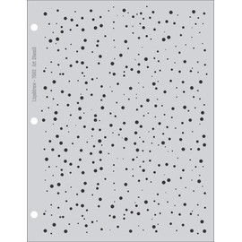 Liquidraw Design Stencils for Crafts, Layering Stencils Scrapbooking Flower Craft Painting Letter Stencil Template