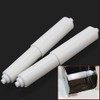 White Toilet Paper Holder, Toilet Paper Holder Roller Spindle Replacement
