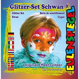 Eulenspiegel 908181 Glitter Set Swan 4 Colours