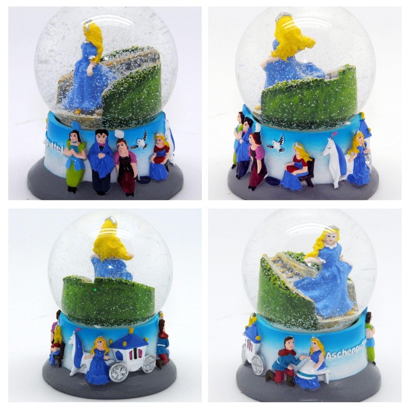 Fairy Tale Snow Globe Cinderella | Shaking Ball Glitter Ball