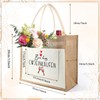 Tarklanda Jute Bag for Women, Gift Women's Jute Shopper Bag,
