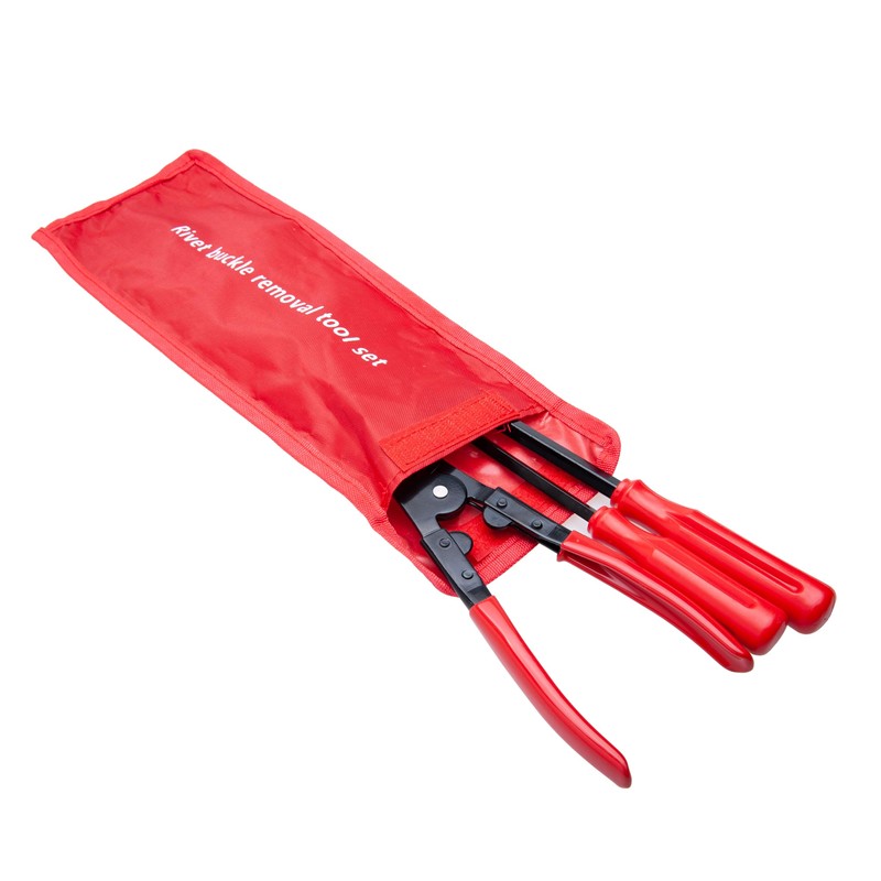 Klips Removal Pliers Set of 3 Fixing Remover - Car