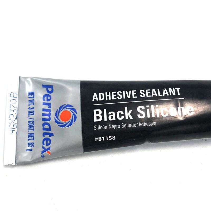 Permatex 81158 Black RTV Silicone Sealant. 3 oz.
