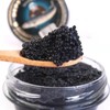Premium Salmon Roe Caviar, 102g, Red-Orange Fish Eggs, Russian Style