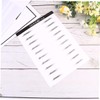 NOLITOY Sets Eyebrow Stencil Set Realistic and Eyebrows Sticker Easy