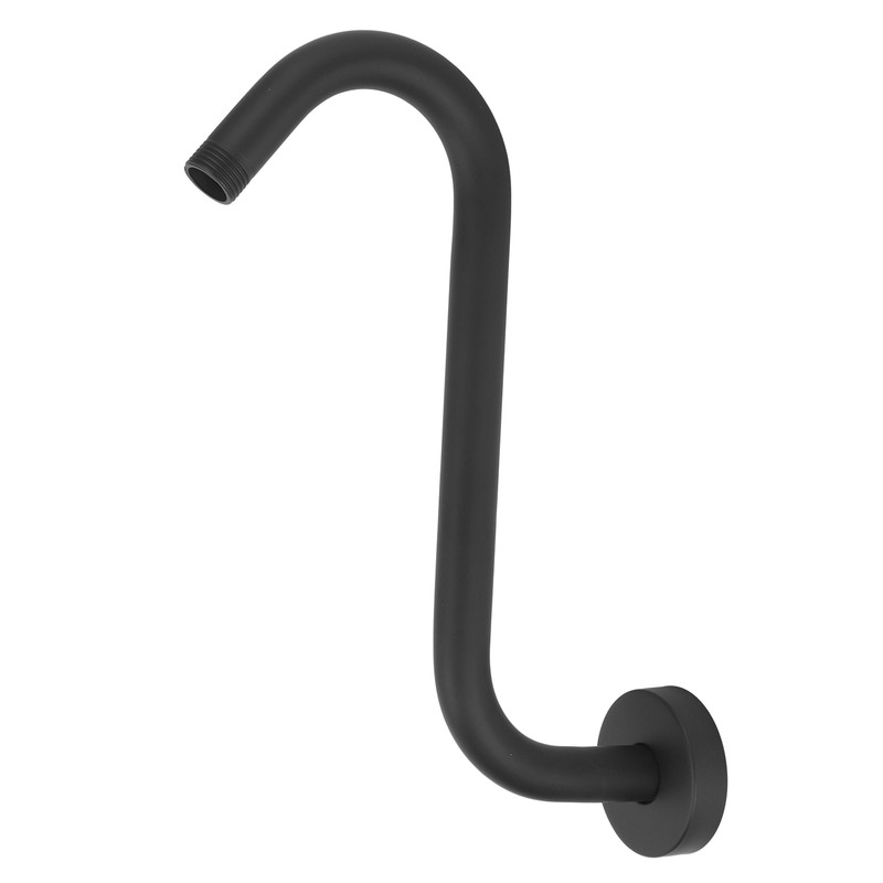 NPT1/2 Shower Arm Concealed Wall Mounted S Shaped Shower Head