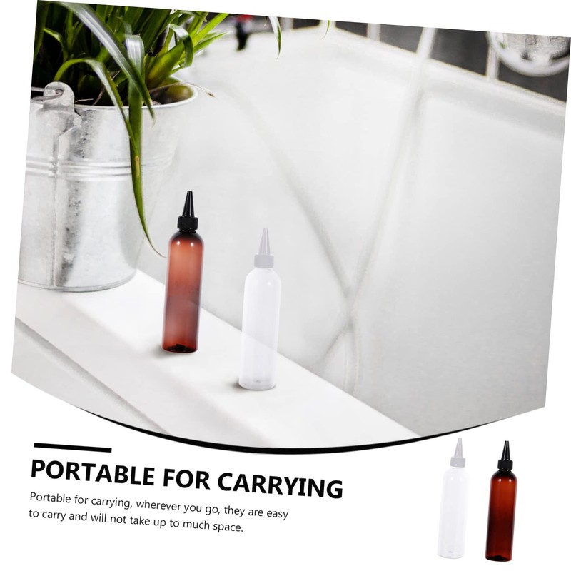 Minkissy 10pcs Travel Toiletry Containers Set Portable Refillable Bottles for