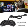 VBESTLIFE 16-Bit-Gamecontroller für Sega, 9-poliger 16-Bit-Handheld, Ergonomisches Klassisches Gamepad mit