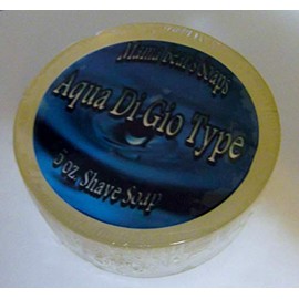 Mama Bear's Natural Shaving Soap with Aqua Di Gio Type Fragrance