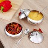 Seasoning Box 304 Stainless Steel Sugar Salt Bowl Container Household