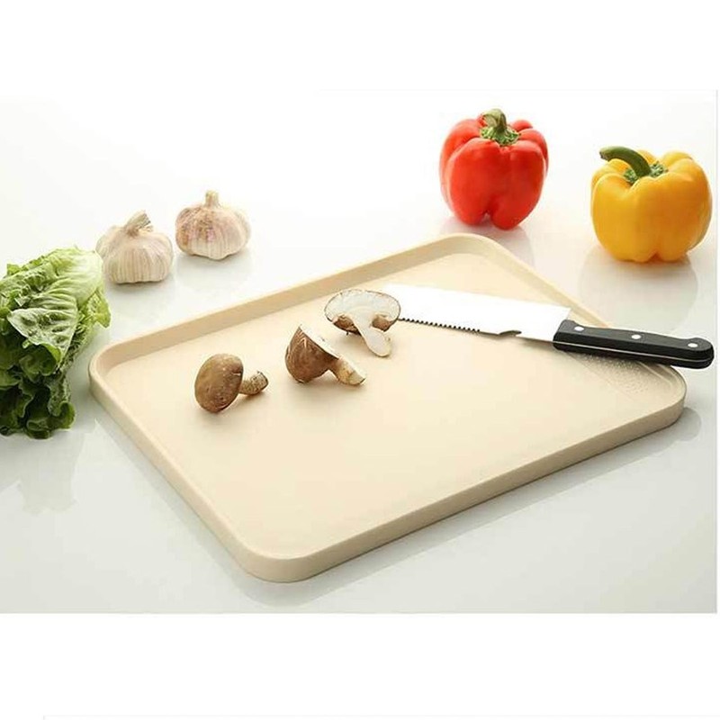 Kitchen Cutting Board Raised Edges Anti Skid Double Sided High