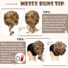 Wodelanle Claw Clip Messy Bun Hair Piece for Women -