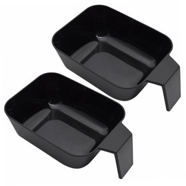 2 Pack Hair Color Bowl Hair Dye Bowl for Mixing Tint Wide Deep Color Mixing Bowls for Salon and Home Diy Coloring Reusable Salon Tool 7.08 X 4.80 X 2.