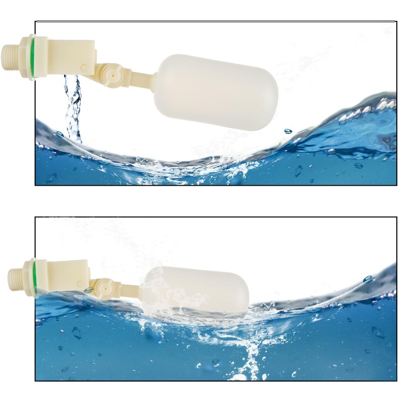 EATHEATY 6 Pack 1/2 Inch Float Valve Plastic Water Float