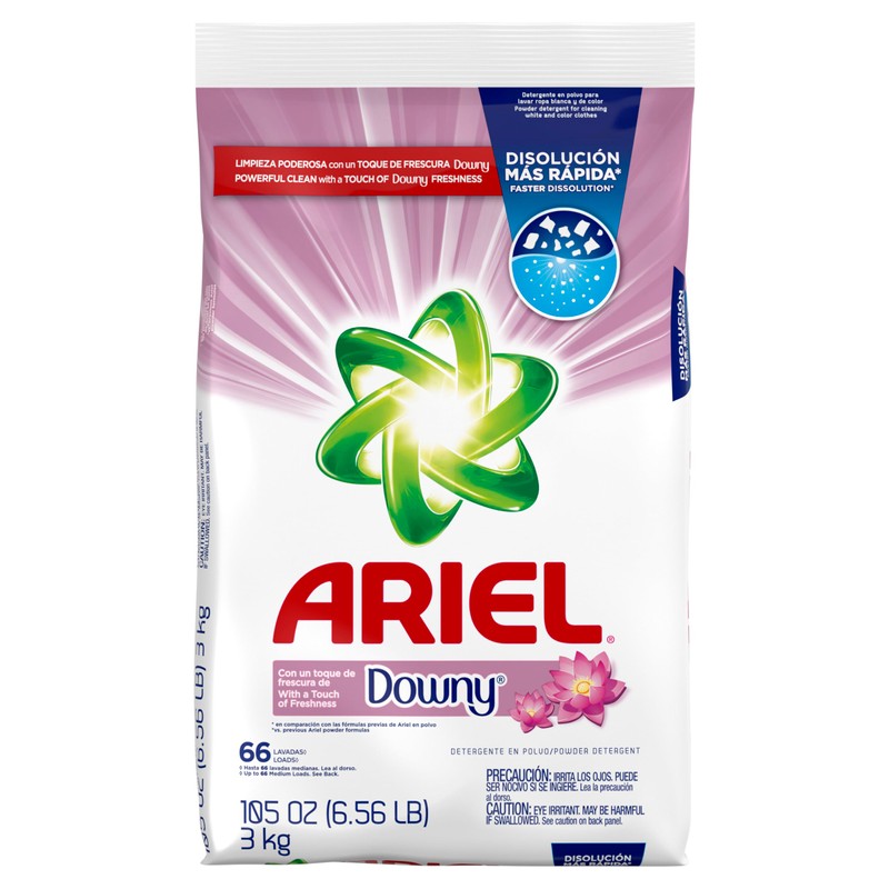 Ariel with a Touch of Downy Freshness, Powder Laundry Detergent,