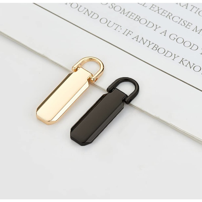 Mikankawa Zipper Handle, Zipper Pulls, Set of 4, Clothes Parts,