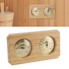 Wooden Sauna Thermometer Hygrometer 2 in 1 Humidity Temperature Measurement