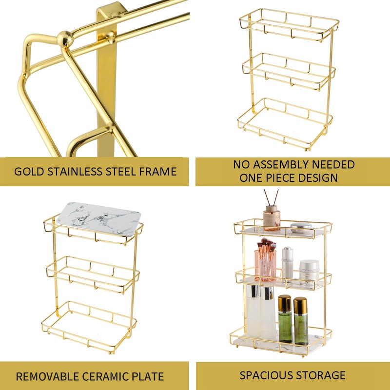 Bathroom Organizer Countertop Perfume Organizer Makeup Organizer Cosmetics Storage Display