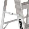 Louisville Ladder 2-Foot Aluminum Step Stool Industrial, 300-Pound Load Capacity,