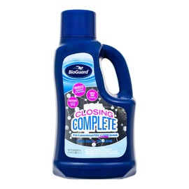 BioGuard Pool Closing Complete - 67.6 Fl Oz, Blue, 3-in-1 Concentrated Pool Closing Complete Formula, Protects Equipment & Surfaces, Suitable for All Pool Types