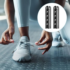 HJZHII 24pcs Aglets for Shoelaces, Shoelace Tips Shoe Lace Ends Tips Metal Paracord End Caps Aglet Replacement Tips for DIY Repair Sneaker Shoelaces Hoodies Pants String