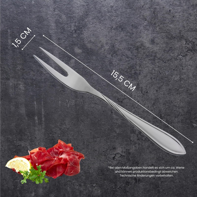 Gehring Solingen Focus Food Fork, Set of 2, Serving Fork,